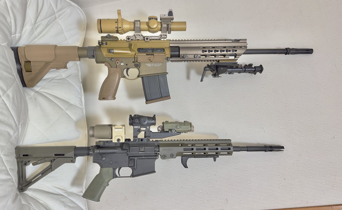 TAI7kiXoC1fWh2d's tweet photo. バイパーをパトロールスタイルにしてみた。
ハイダーも軽量なアルミにチェンジしたので、リコイルが楽しみです🎵
因みにガスブロック&チューブも取っ払って、軽量仕様に全振りしてますの。😏
#VIPERTECH
#Co2GBB https://t.co/3hh4zhPAwo