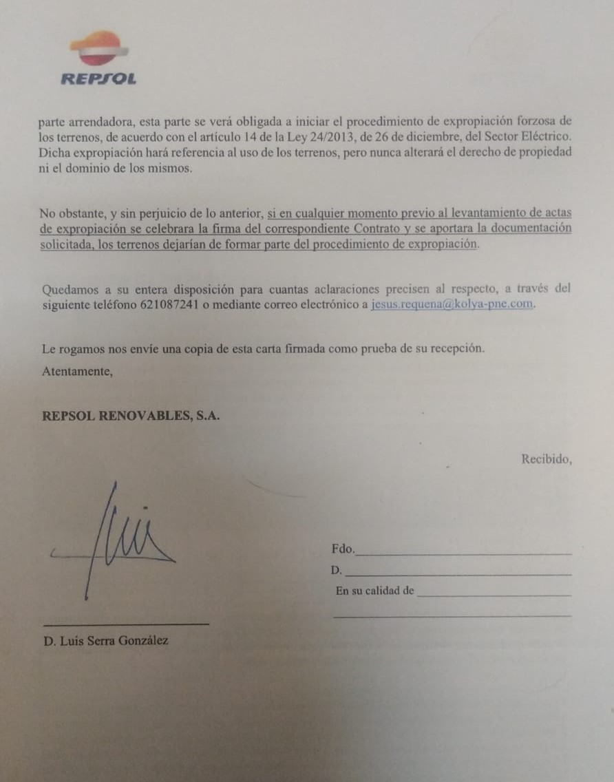 ¿le podéis decir a <a href="/Repsol/">repsol</a> que deje ya de amenazar con EXPROPIAR para poner⚡️fotovoltaicas en #Guadalajara? <a href="/AlipioClm/">Alipio García CLM</a> <a href="/garciapage/">Emiliano García-Page</a> <a href="/EstherPadillaR/">Esther Padilla Ruiz</a> @Ruben_Torija⚠️o firmas o te expropio ¿buenas prácticas renovables? <a href="/UNEFotovoltaica/">Unión Española Fotovoltaica (UNEF)</a> <a href="/elmanyana/">Eloy Sanz</a> <a href="/JoseDonosoAl/">Jose Donoso</a> <a href="/mitecogob/">Transición Ecológica y Reto Demográfico</a> <a href="/j_groizard/">Joan Groizard.</a>