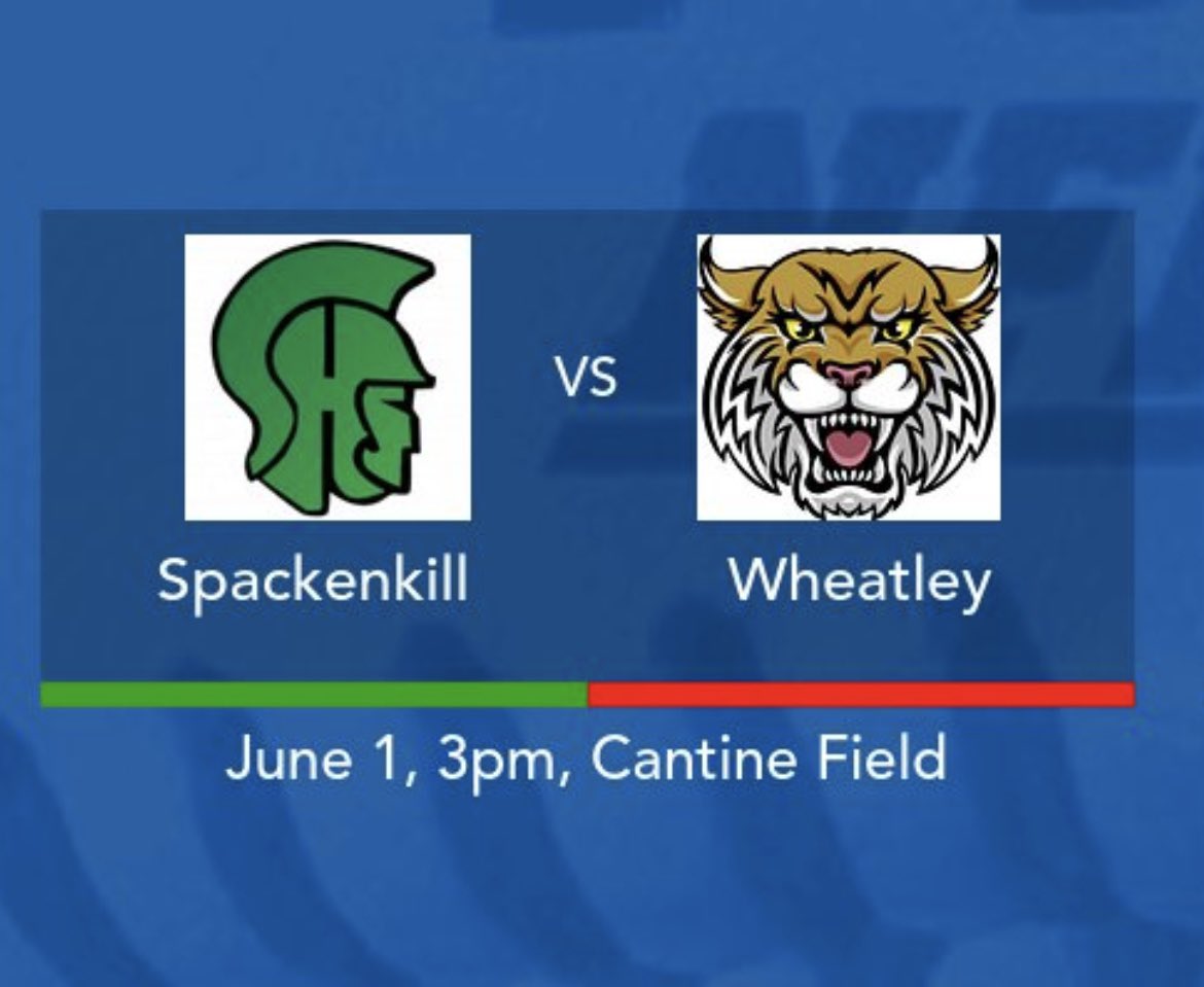 SpackSports's tweet image. ⚾️ GAME DAY ⚾️ 

@NYSPHSAA Regional Finals at Cantine Field in Saugerties. 

Good Luck Spartans!