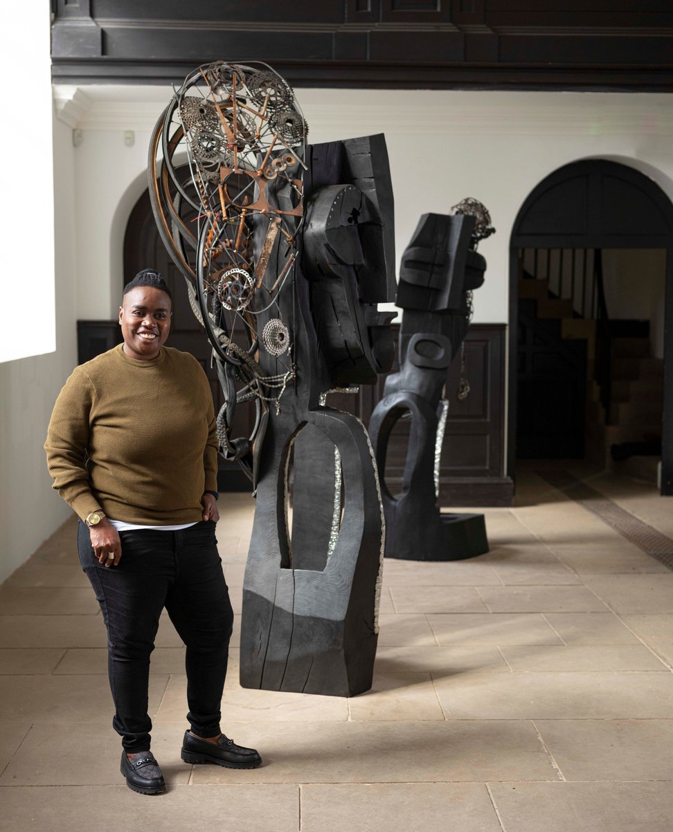 Leilah Babirye's practice began as a form of activism, as being gay in her home country risks the death penalty. Her work uses discarded materials, referring to the slang term for gay people in the Luganda language which means rubbish. 🏳️‍🌈 🔗 bit.ly/BabiryeYSP