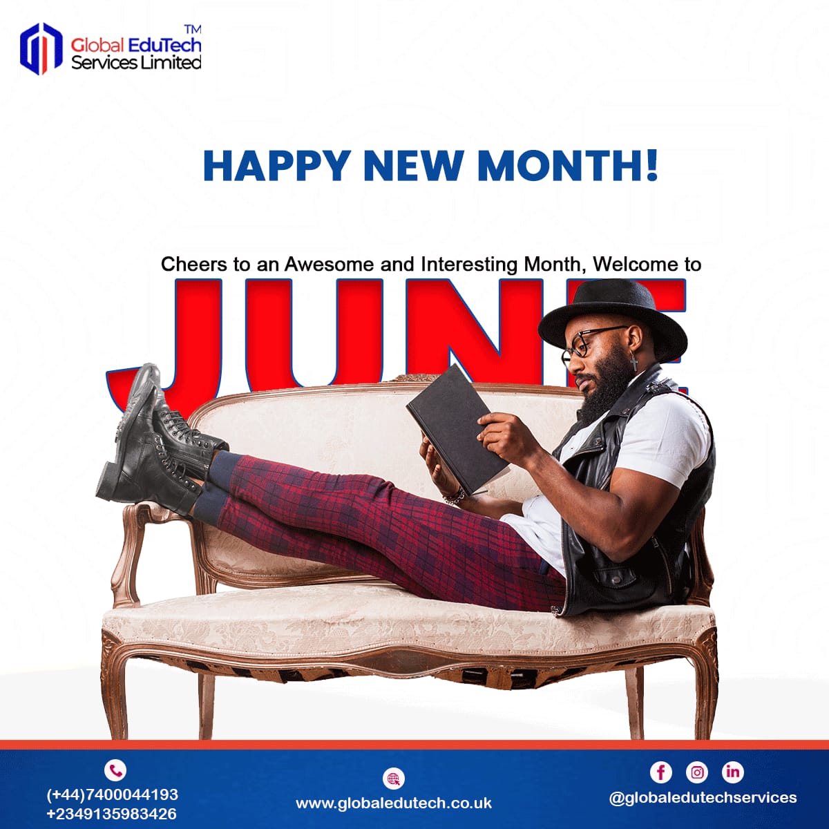 Happy New Month from Global EduTech Services! 

Your study abroad dreams are still possible with us. 

Let's make this month amazing!