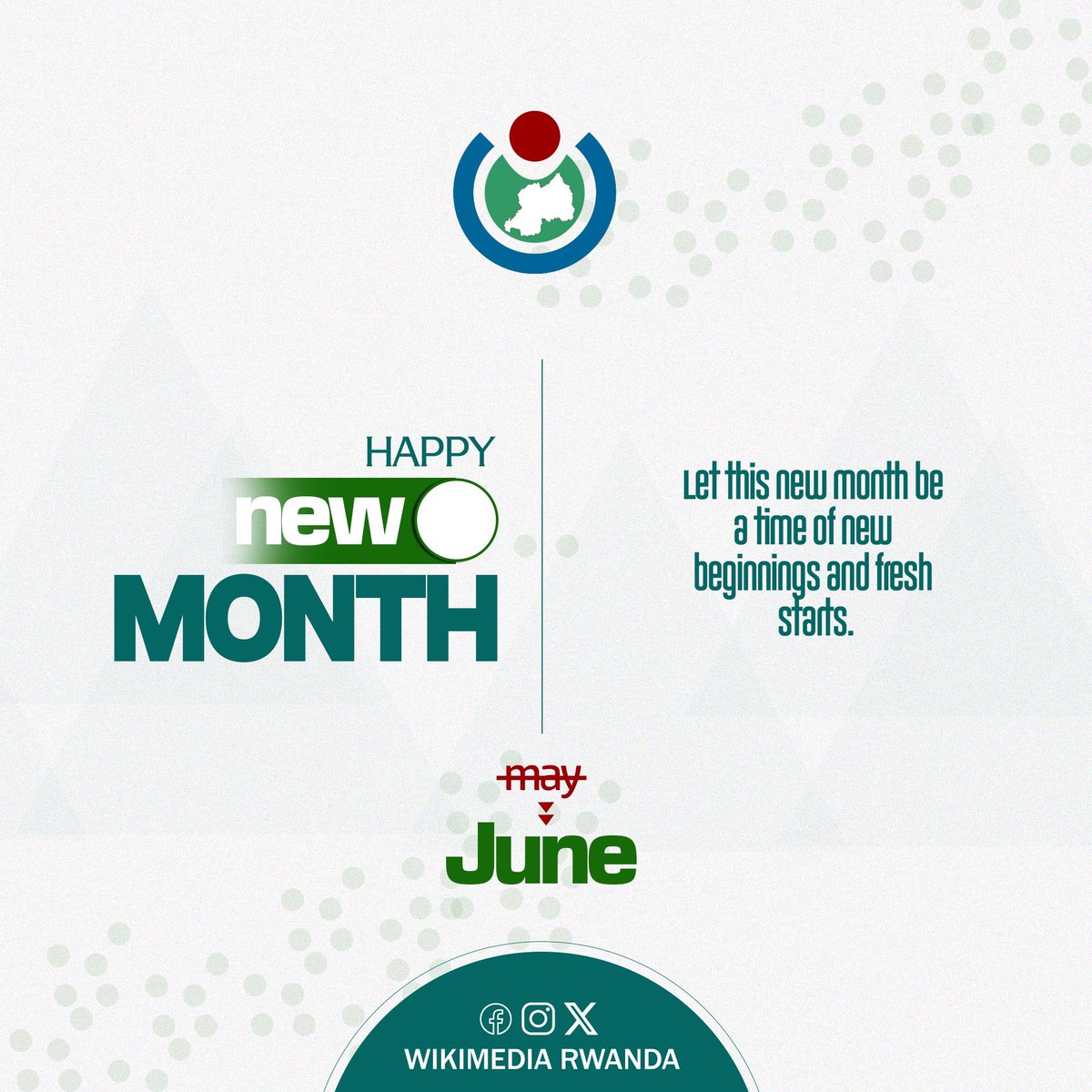 Happy June, everyone! Wishing you a month filled with new opportunities, joy, and success. Let's make the most of it! #HappyJune #NewMonth #FreshStart