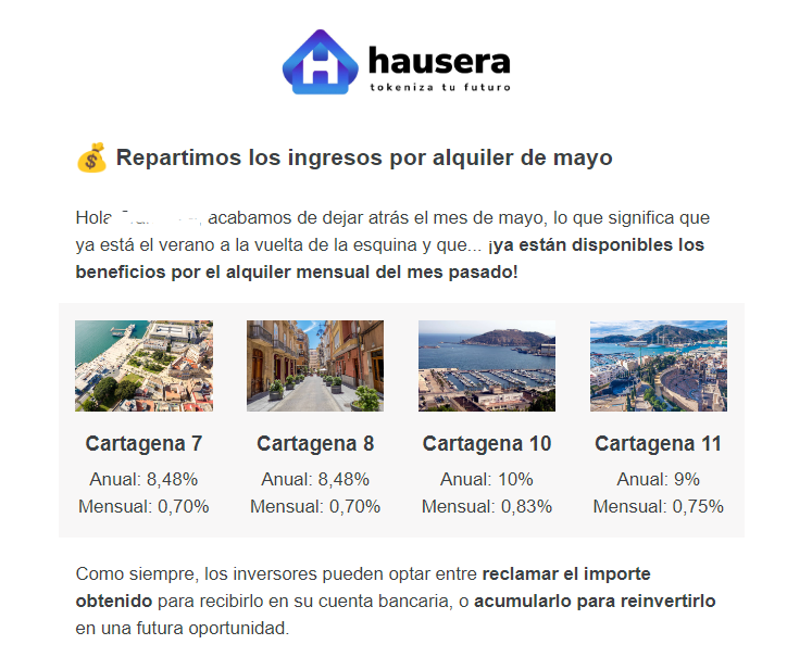 Inversor00's tweet photo. ¡Empezar el mes cobrando #intereses por #alquiler nunca fue tan fácil! 💸 a través de #Hausera, ahora puedes hacerlo de manera simple y sin complicaciones. Si quieres saber más sobre esta increíble plataforma, en el 1º comentario enlace! 🌟
🔗👇
P.D. No es ninguna recomendación https://t.co/koNEpJgNFn
