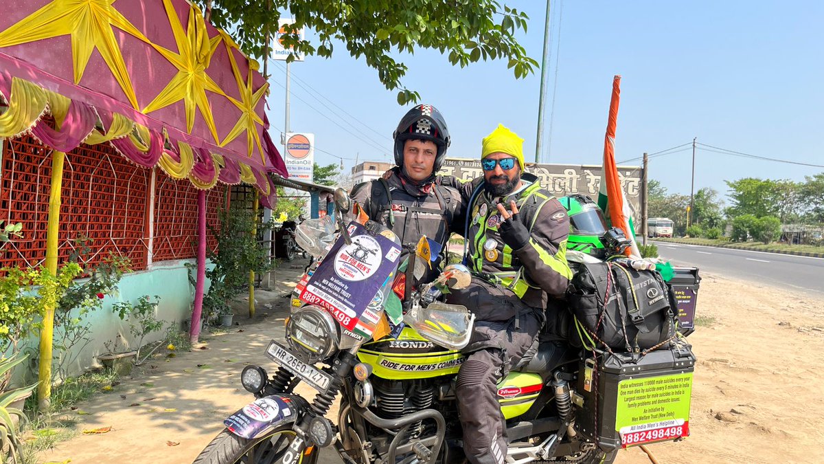 Find a unique path and make a successful journey over there. This is the way to have a unique place in the history.

Longest Nationwide Ride #Ride4MensCommission #MensCommission