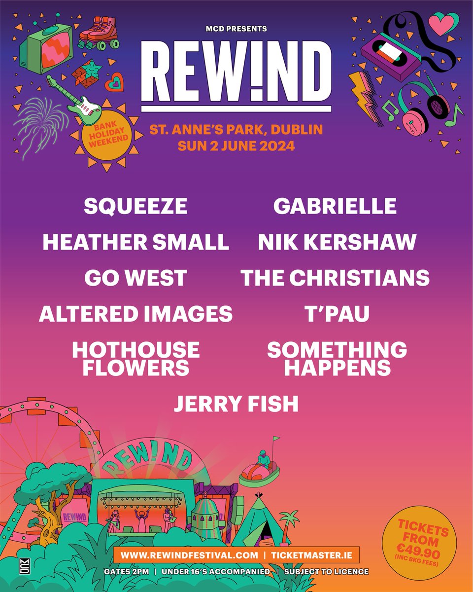 One more sleep!!!  until @RewindFestival #Dublin