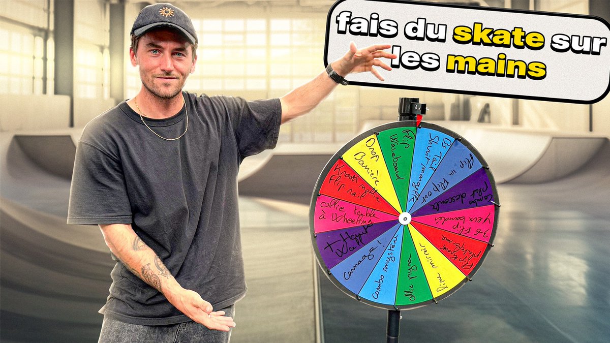 JE FAIS LES PIRES DÉFIS EN SKATE ! youtu.be/3CnNppTEjOA?si…