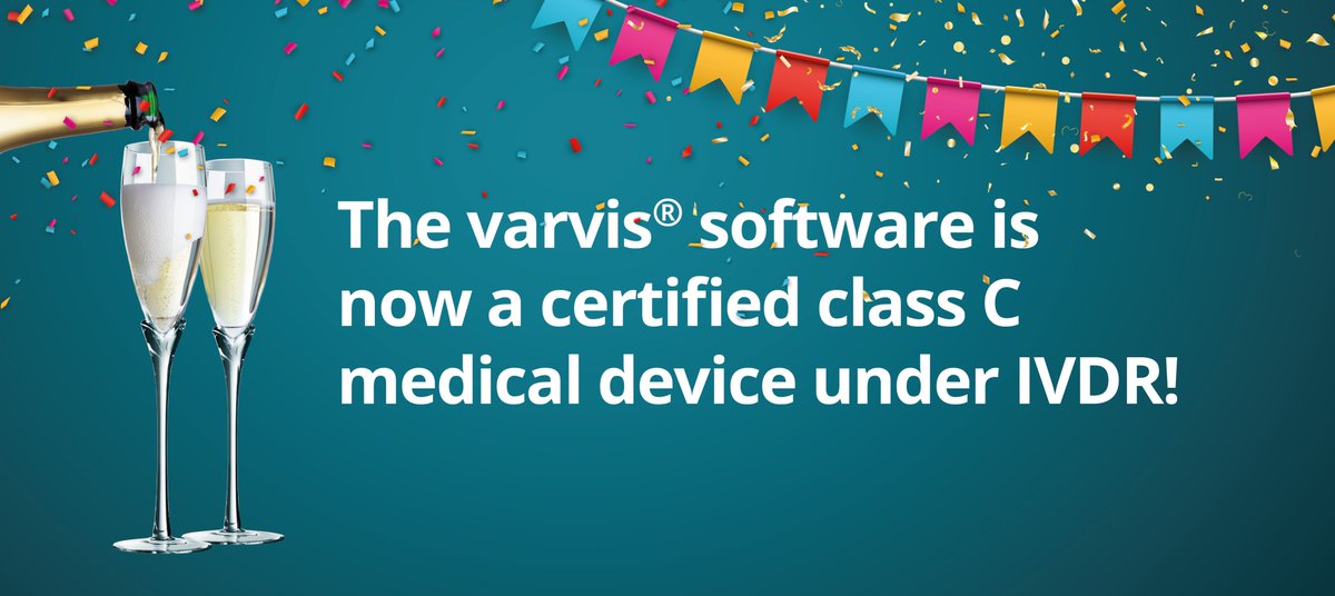 limbusmedtec's tweet photo. 🎉We are absolutely thrilled to announce that the varvis® software is now a certified class C medical device under #IVDR! Come and meet the amazing #teamvarvis and join us at #ESHG2024, booth #562 to #celebrate this fantastic achievement. Read the press release on our website. 👉https://t.co/E9yBlsUWqH