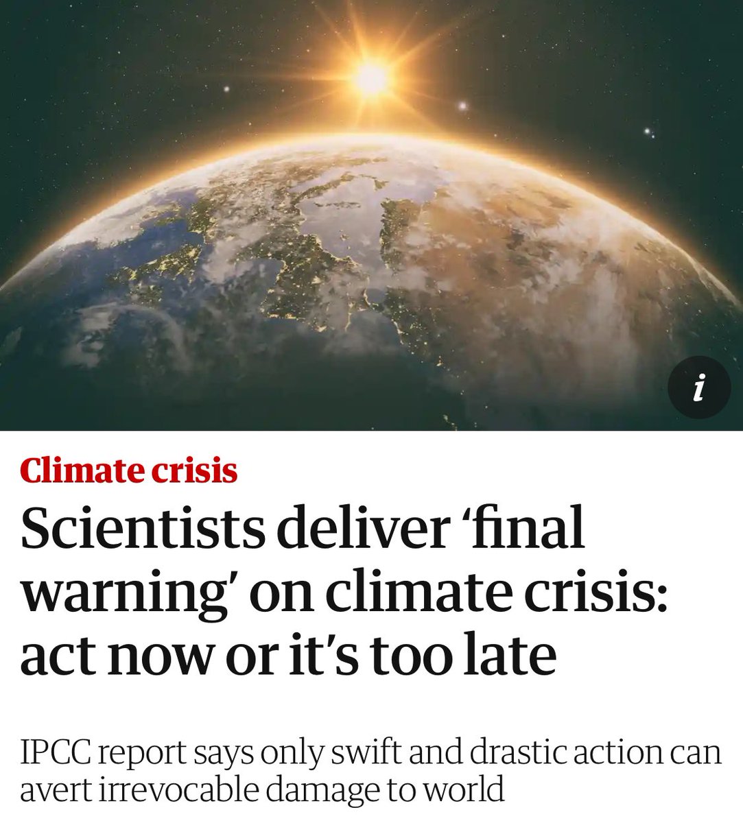 Feniiics's tweet image. #finalwarning #climate