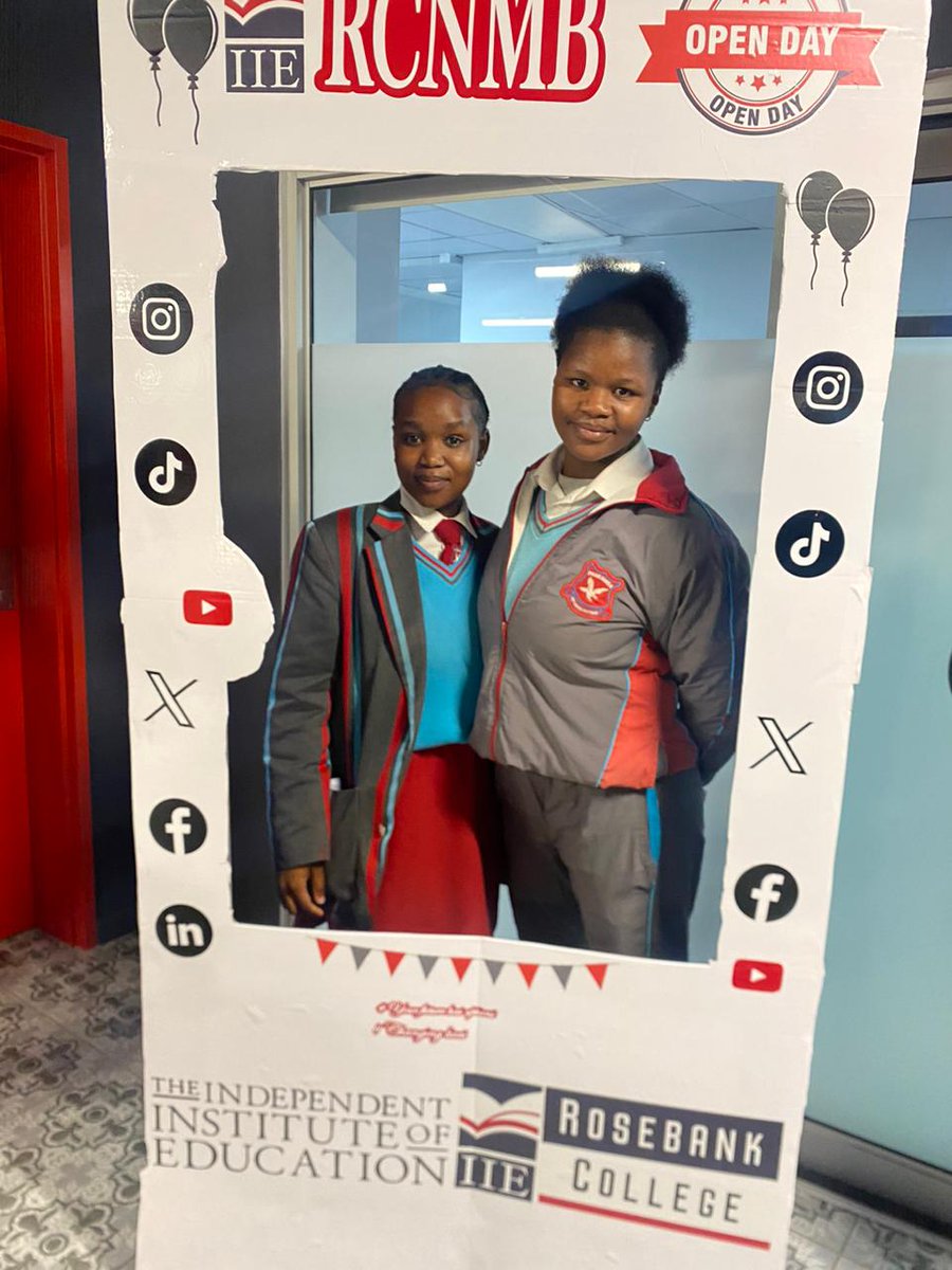 Rosebank_Int's tweet photo. Nelson Mandela Bay | You still have time to join us for Open Day 2! Visit us at 3 Rink Street, Nelson Mandela Bay. We're excited to meet you!
#iierosebankcollege #openday2 #applicationsareopen #IIERCNMB https://t.co/l7F5iSebgc