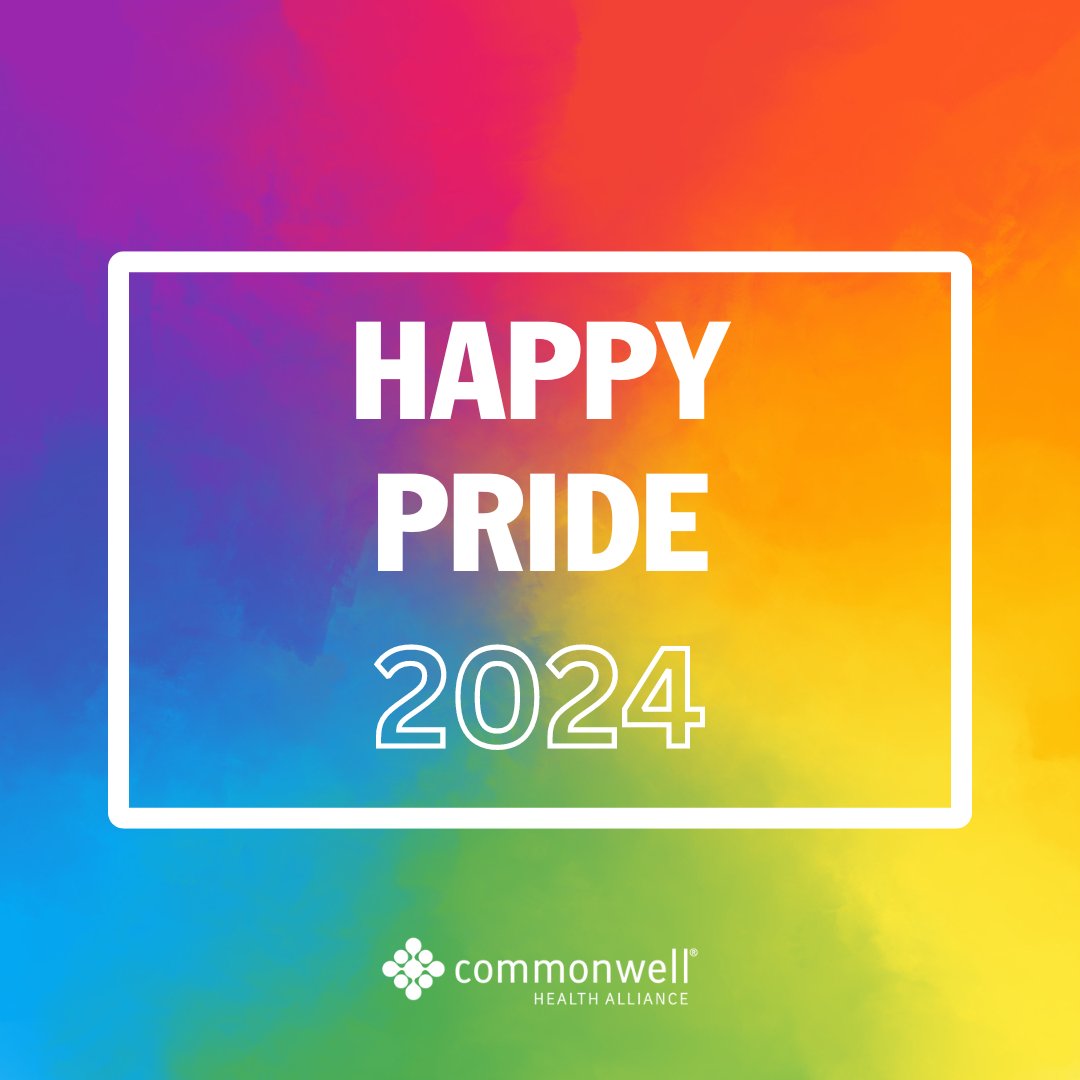 This Pride Month, we celebrate the diversity and strength of the LGBTQ+ community. At CommonWell, we believe in providing inclusive and affirming care for all individuals, regardless of sexual orientation or gender identity. #PrideMonth #LoveIsLove #HealthcareForAll