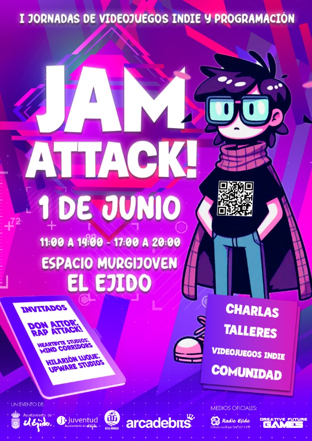 Empezamos con <a href="/iesalandalusorg/">IES AL-ÁNDALUS</a> #arcadebits gracias a #murgijoven