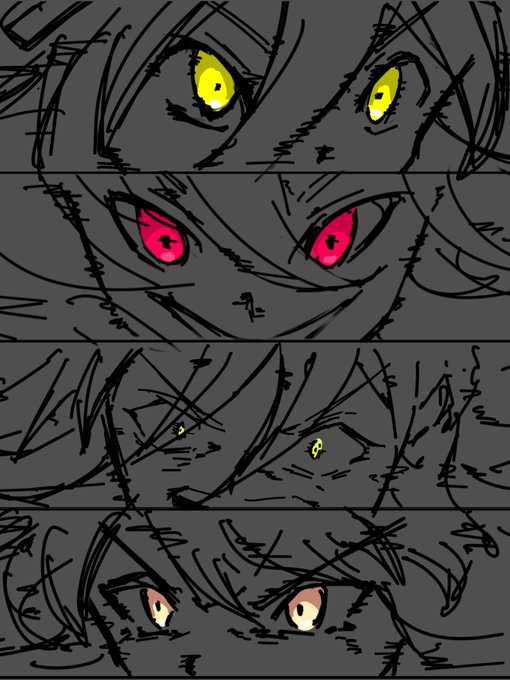 「glowing eyes red eyes」 illustration images(Latest)