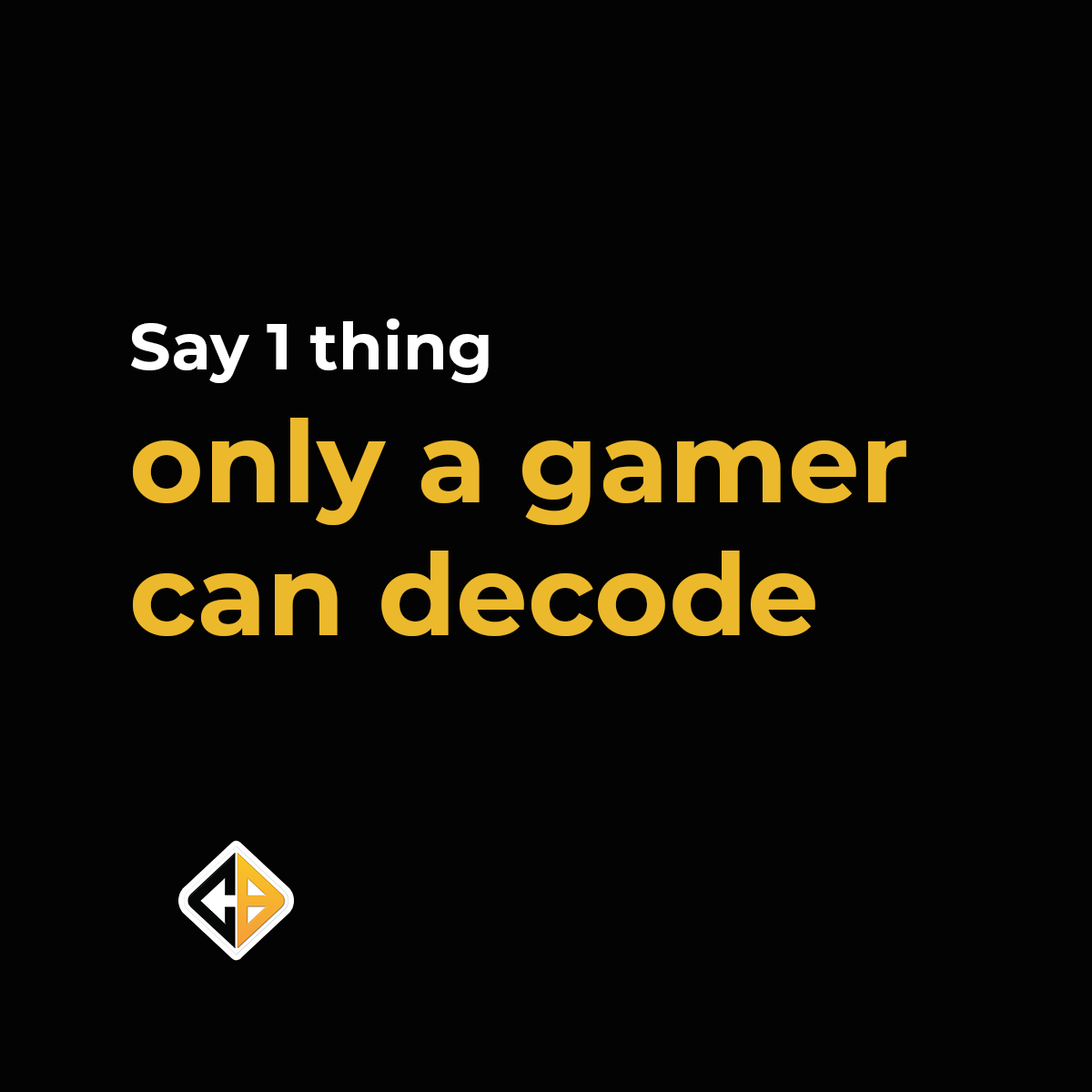 cosmicbyteindia's tweet photo. Are you ready? Let’s see how many can you spam!
#GamerLanguage #CosmicByte #GameOn #OnlyGamersKnow #SecretCode #GamingLife https://t.co/1kpTubt6Pi
