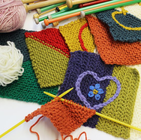 NottsLibraries's tweet image. Our Care Squares challenge is on a roll! 📣

We're knitting colourful woollen squares to be turned into snug blankets for people in care and hospital settings this year 💙  

Join us at an upcoming Blanket-a-thon event! Search dates &amp;amp; download patterns at inspireculture.org.uk/caresquares