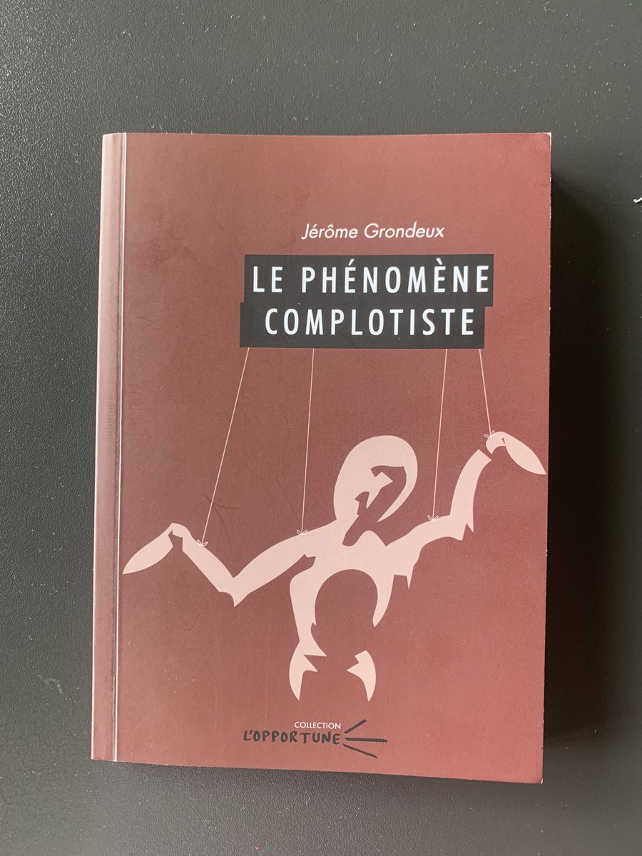 .@JrmeGrondeux nous offre une formidable synthèse sur le phénomène complotiste, des origines historiques aux développements les plus récents. Passionnant et indispensable ! #ÉducMédiasInfo