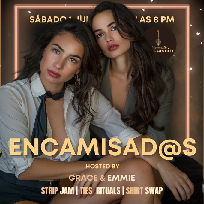 S&aacute;bado la Fiesta ENCAMISAD@S, Blizz Party Prep&aacute;rate para actividades &uacute;nicas como STRIP JAM, Ties Rituals<a class="tags" target="_blank" title="On Twitter" href="/?out=eyJ0eXAiOiJKV1QiLCJhbGciOiJIUzUxMiJ9.eyJpYXQiOjE3MjUxODk0ODgsImlzcyI6InR3cG9ybnN0YXJzLmNvbSIsIm5iZiI6MTcyNTE4OTQ4OCwiZXhwIjoxNzU2NzI1NDg4LCJyZWRpcmVjdF91cmwiOiJodHRwczovL3R3aXR0ZXIuY29tL1MifQ._jqObKKkWdNf9G2aTJY5oTCNKHJlzQv82GK6eBSic6vJVrBh5JkwU6ppGDogkP19cPqgvUR-6XBYOzm9p040bw">@S</a><a href="/tag/swinger"class="tags"><span>#swinger</span></a><a href="/tag/valencia"class="tags"><span>#valencia</span></a><a href="/tag/lunesdeperdici%C3%B3n"class="tags"><span>#lunesdeperdici&oacute;n</span></a>