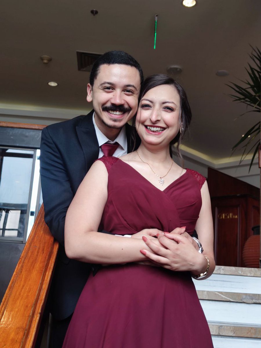 Hello twitter ♥️ 
LOADING 20 DAYS 🤵🏻‍♂️👰‍♀️ 
<a href="/ebn_elmaurice/">ابن الموريس</a>