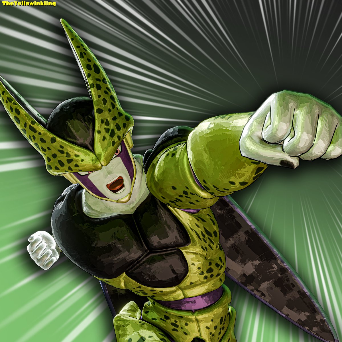 'Hello'
-Perfect Cell

Made this for @class_vo for his birthday but forgot to post it here oopsies :3 Enjoy it regardless and wish Class a Happy Late Birthday 🥳

#dragonballart #DragonBallZ #PerfectCell #Blender