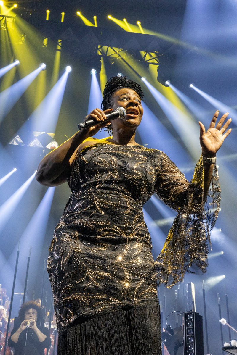 I am so blessed to experience my life journey in music this way. So so blessed❤️🙌🏾. 2nd show is tonight <a href="/cocacolaarena/">Coca-Cola Arena</a> with <a href="/HansZimmerLive/">Hans Zimmer Live</a>   
#hanszimmerlive #dubai 

<a href="/LalombaMusic/">JudithSephumaMusic</a>