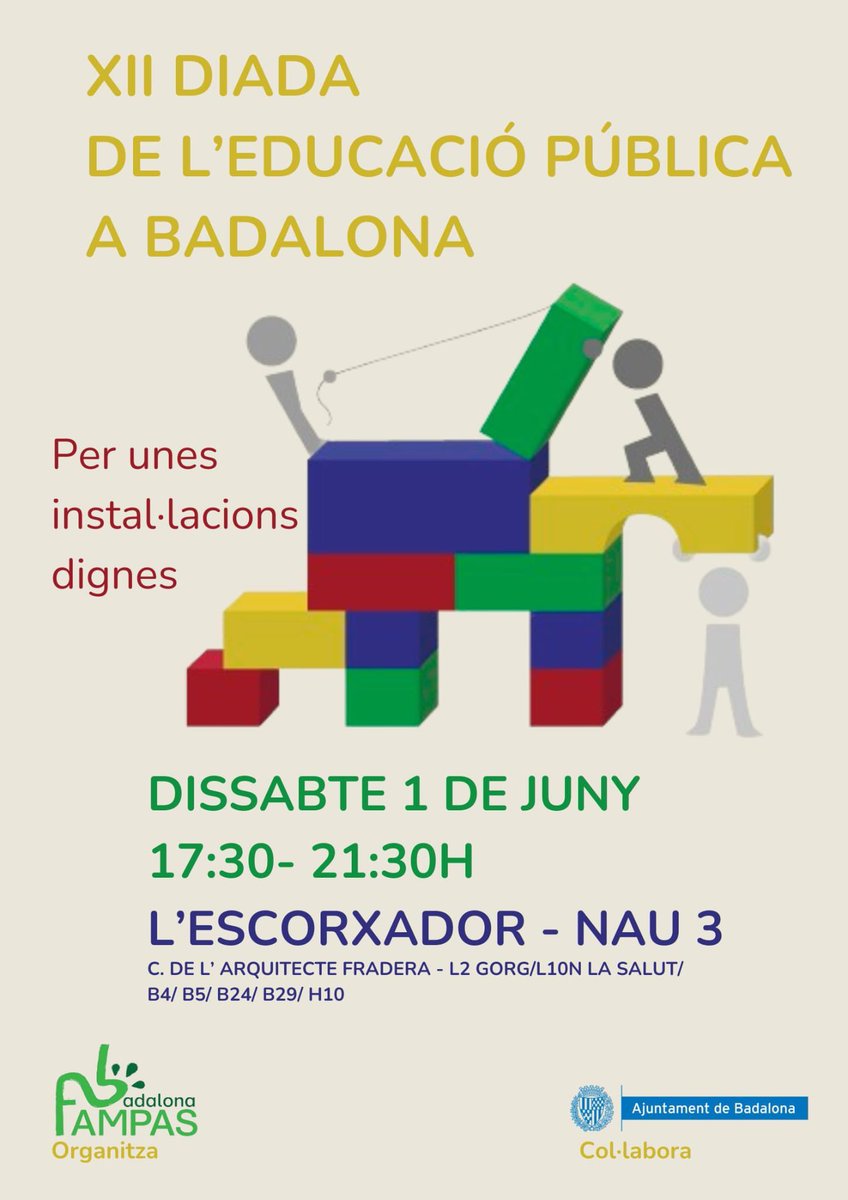 Famílies sense plaça a Badalona tweet media