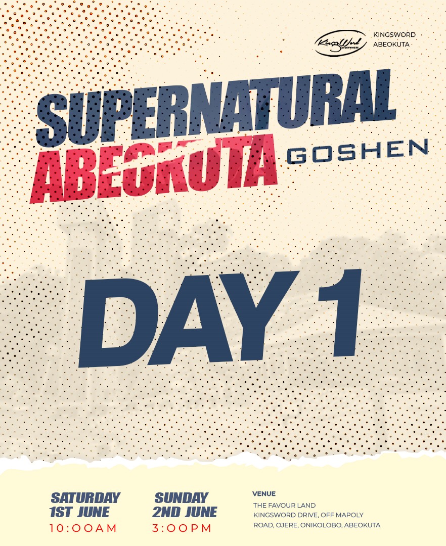 kicabeokuta's tweet photo. #SupernaturalAbeokuta is here!!! 💃🕺
The #GoshenExperience has started.
You can watch on this link:
https://t.co/W9xTdgUbRR
It's about to rain🌧️, do not miss out!

#SupernaturalAbeokuta
#GoshenExperience
#KicAbeokuta
#Kingswordeverywhere https://t.co/iU6iuxaon2