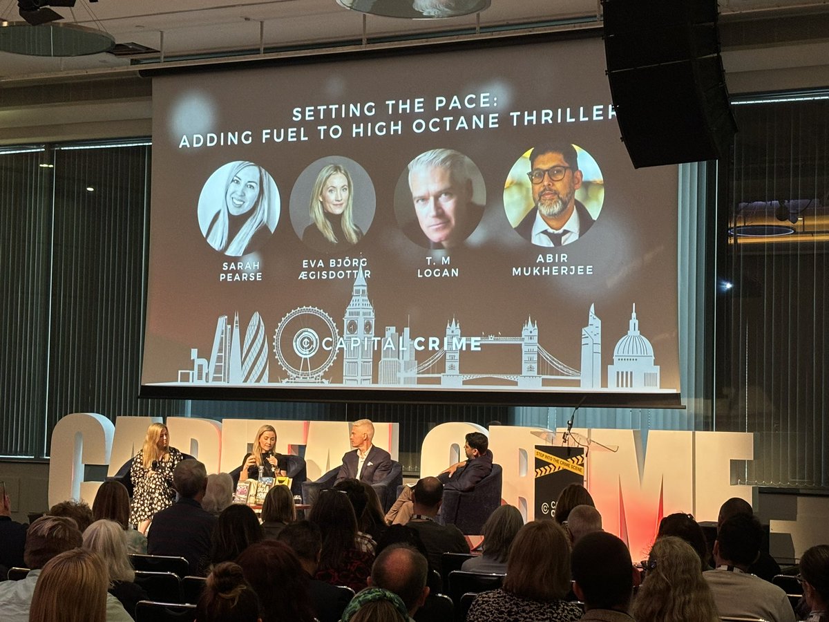 David Henry Headley (@davidhheadley) on Twitter photo It is the final day of <a href="/CapitalCrime1/">Capital Crime</a>, and we have a packed day of events. Kicking off with Setting the Pace: adding fuel to high-octane thrillers. . <a href="/SarahVPearse/">Sarah Pearse</a> <a href="/evaaegisdottir/">Eva Björg Ægisdóttir</a> <a href="/TMLoganAuthor/">TM Logan🇬🇧🇺🇦</a> & <a href="/radiomukhers/">Abir Mukherjee</a> It is the final day of <a href="/CapitalCrime1/">Capital Crime</a>, and we have a packed day of events. Kicking off with Setting the Pace: adding fuel to high-octane thrillers. . <a href="/SarahVPearse/">Sarah Pearse</a> <a href="/evaaegisdottir/">Eva Björg Ægisdóttir</a> <a href="/TMLoganAuthor/">TM Logan🇬🇧🇺🇦</a> & <a href="/radiomukhers/">Abir Mukherjee</a>