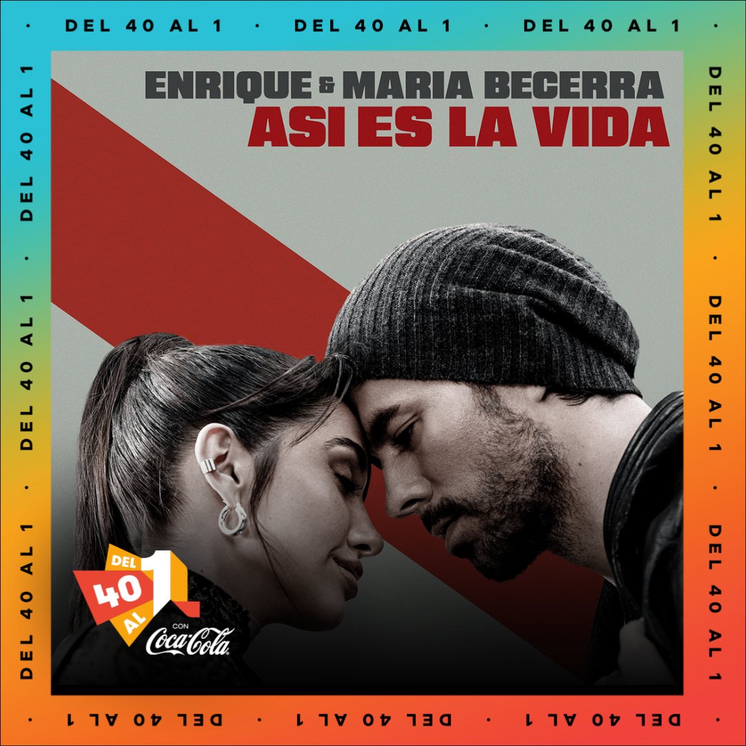 #24 (-7) <a href="/enriqueiglesias/">Enrique Iglesias</a> &amp; <a href="/MariaBecerra22/">LNDA 🇦🇷</a> ASÍ ES LA VIDA
Doblete de La Nena de Argentina
#Del40alCocaCola del40al1.los40.com