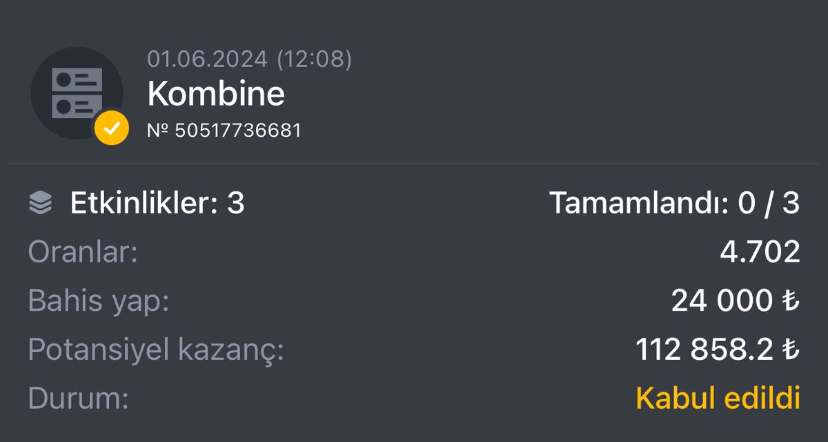 Evet dostlar güzel bir hafta sonu için kombinimiz hazır TAM 3 maç 4.70 Oran
 %99 Güven ile karşınızda 🔥🔥

yorum beğeni rt yapanlar ile paylaşılacaktır