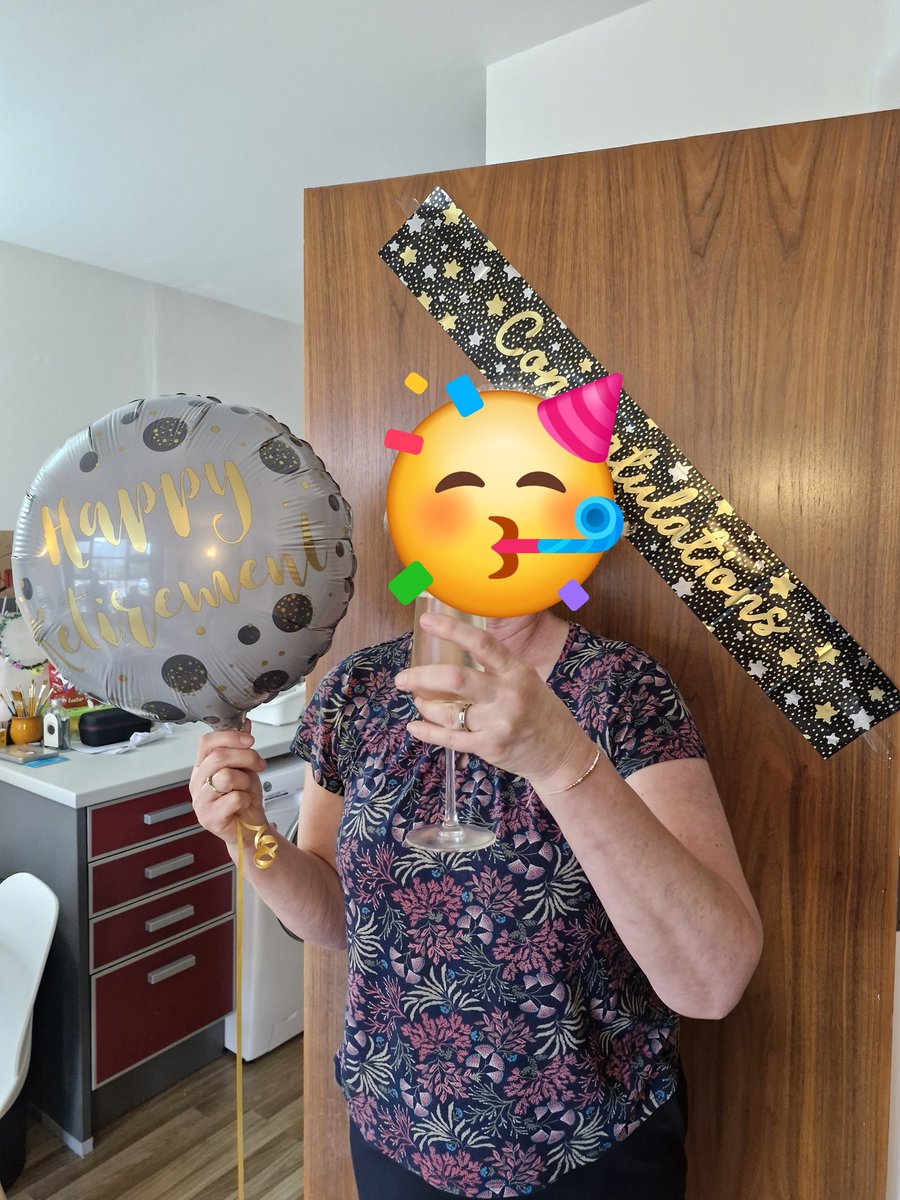 A tweet to celebrate my mother's retirement this week 🎉 after over 40 years of paid service, it's time to look after herself for once. 
The woman who took a gap year at 18 to volunteer as a live in carer for <a href="/ageuk/">Age UK (now @age_uk)</a>. You are one in a million with a beautiful heart. Now chill!!