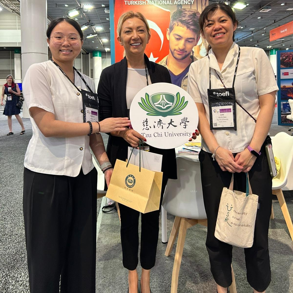 Istanbul Aydin University and Tzu Chi University from Taiwan had a great meeting on the last day of #NAFSA2024! Excited to explore new avenues for potential collaborations. #IAUatNAFSA #GlobalPartnerships #NAFSAMeetings