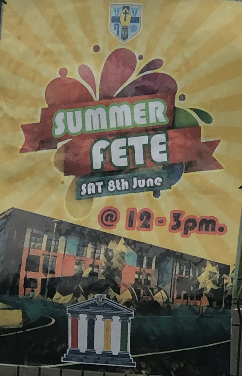 Come and join us!!!!

Turnbull High School
Summer Fete 
Saturday 8th June 2024
12 noon - 3 pm

#Faith #Love #Community #Service