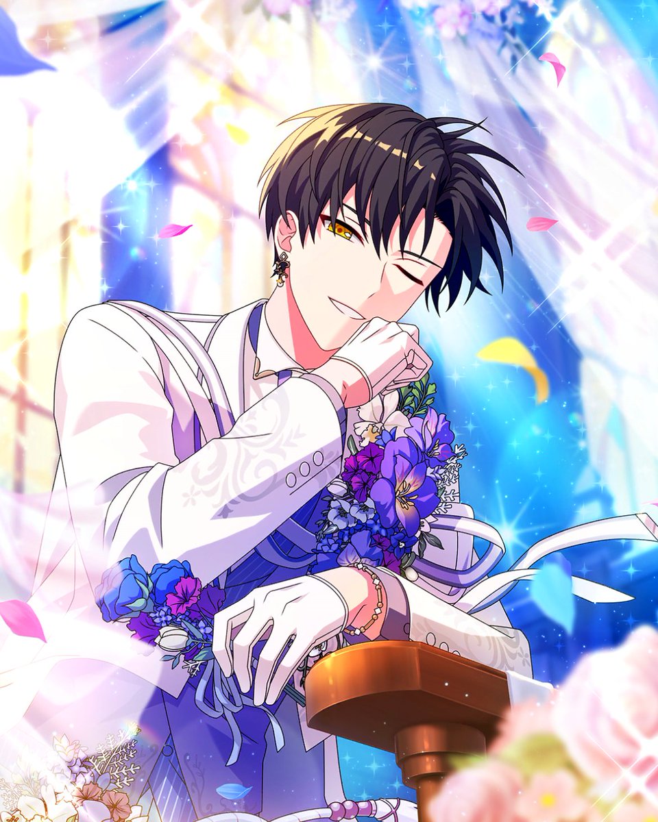 フルカードイラスト 《花の加護と爛漫のノッツェ》SSR 【この薔薇は