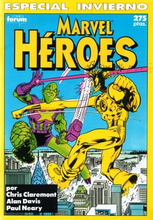 Uno de los tebeos más divertidos de Marvel. Cuando Claremont se lo proponía, podía hacer historias humorísticas estupendas.
Y encima Alan Davis dibujando.