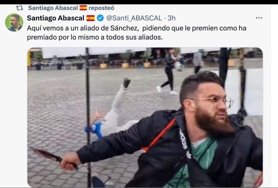 GuillemCristo's tweet photo. Parece que el valiente Barrascal (ese de la cuadrilla de #MocoVerde) nos ha borrado el tui. 
#ValienteVagoCobarde https://t.co/unoJ8MuPMx