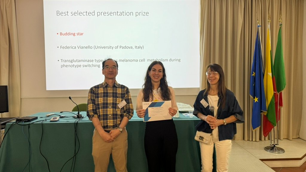 A string of awards ended the #2024TGdisease: Best overall short presentation (60th FEBS anniversary prize), Best presentation for Clarity and Budding Star...but ALL ECRs WERE AMAZING 🤩<a href="/FEBSnews/">FEBS</a>