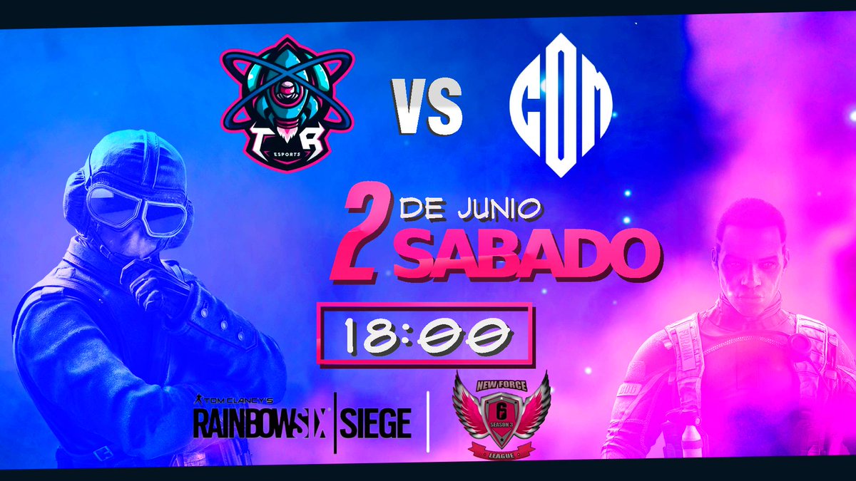 MATCHDAY | #RainbowSixSiege
🏆 #NewForceLeague

18:00 🆚 CDM Gaming

📺 <a href="/Br4vo3/">Br4vo</a> 
twitch.tv/br4vo_tr

#DeOtroPlaneta👽