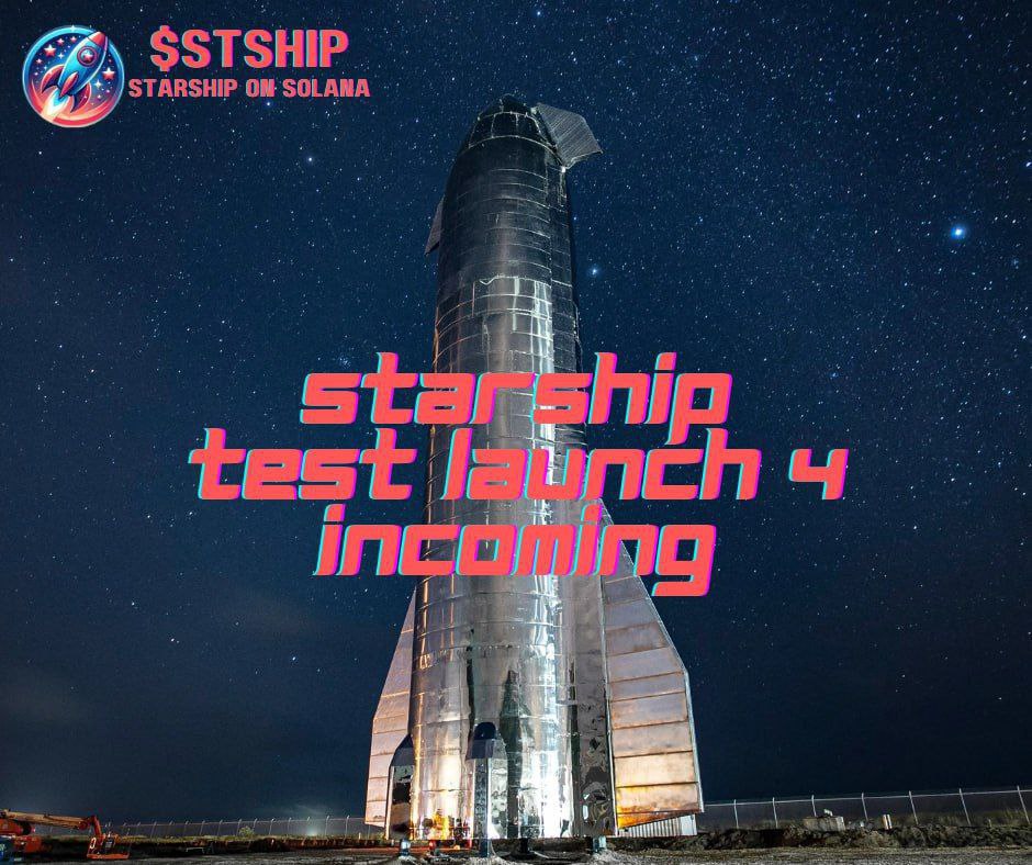 Stjames03's tweet photo. @Erdayastronaut Join the space race with $STSHIP and watch your investments soar #Starship #Sol
@starship_sol https://t.co/2ZoahN1A5A