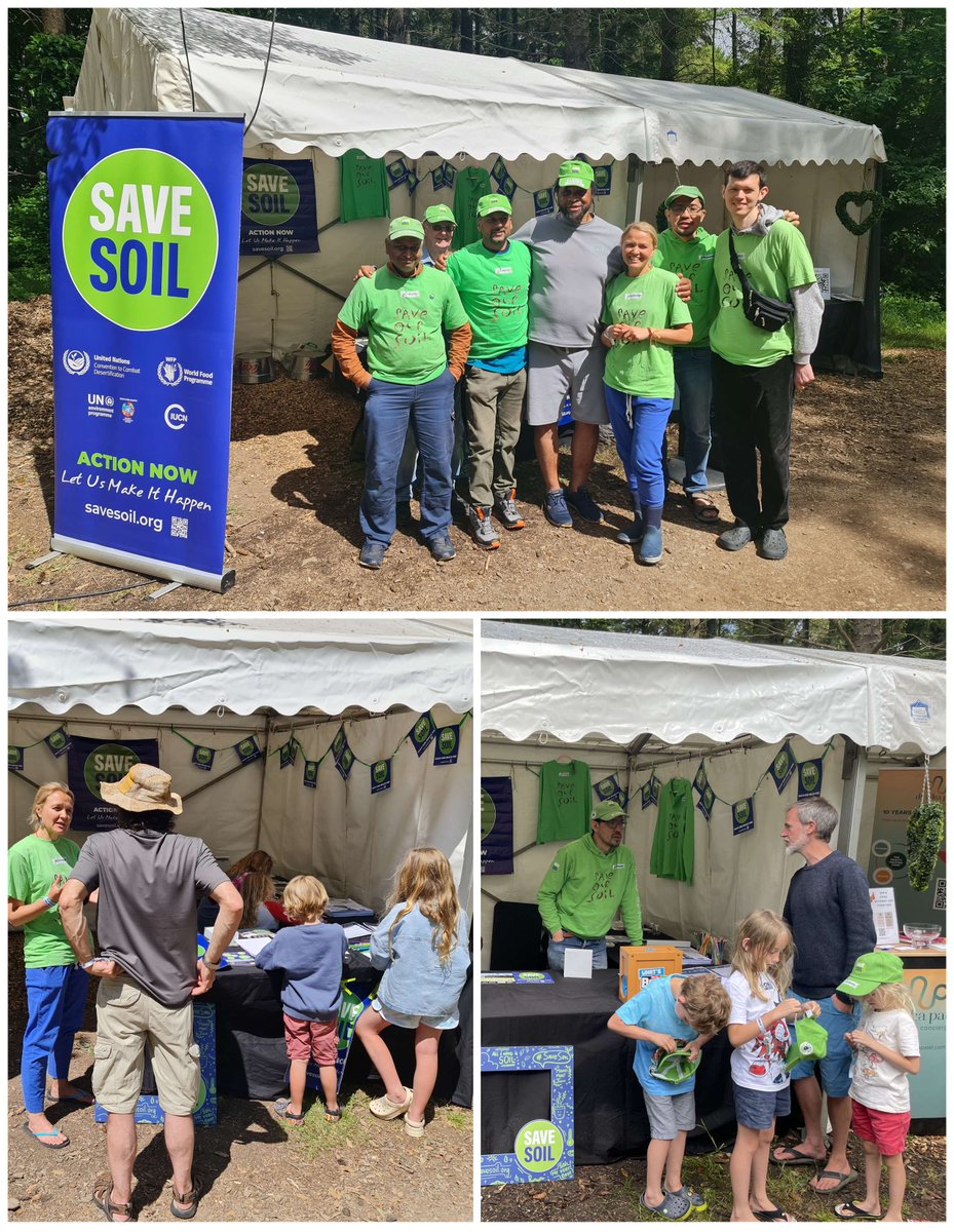 seontan's tweet photo. This World Environment Day letโs celebrate how precious, vital & generous World Soil is! UK #SaveSoil volunteers at a 4-day well-being retreat event in Pembrokeshire. Let's pass on the soil message to future generations. #GenerationRestoration @cpsavesoil
@exhibitSaveSoil
@UNCCD https://t.co/xf2GyZwWxC