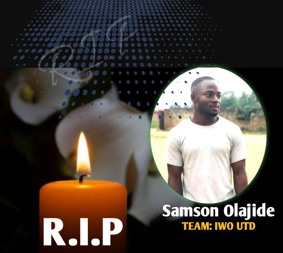 Week 12 SmartCity Osun Football League!

Osun FA has directed all the teams playing in Iwo this weekend, should wear black arm bands..for the condolences of Iwo United's player that passed on..
@SmartCityOSFL
@OsunFa 
@smartcityplc