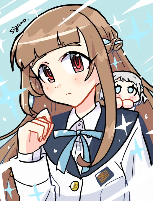 なおすきノック day88 #神谷奈緒 #ファンアート #全部奈緒\学マス・葛城 リーリヤちゃんっぽく/ 