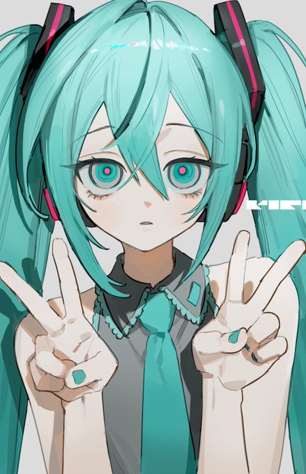 「headphones twintails」 illustration images(Latest)