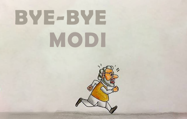 Where do you think Modi ji will flee after his election defeat? Wrong Answers Only..