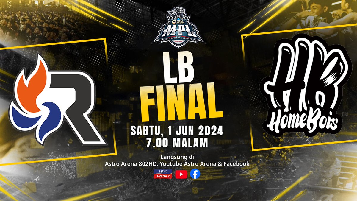 MPL MYS13 : Nantikan pertembungan yang akan menentukan pasukan manakah yang layak ke pusingan Grand Final MPL MYS13. Saksikan secara langsung di 802HD, Youtube & Facebook Astro Arena, 7 malam ini!