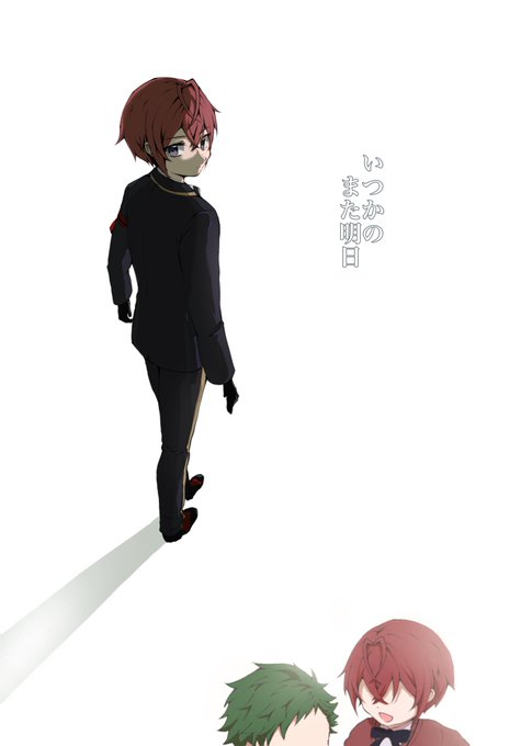 「2boys black pants」 illustration images(Latest)