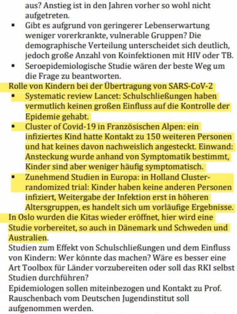 babymohouseman's tweet photo. Würden wir in einem funktionierenden Rechtsstaat leben, würde es jetzt Prozesse geben. Diese entschwärzte Seite vom 24.4.21 zeigt, dass Schulschliessungen komplett unnötig waren. Und trotzdem wurde die Bundesnotbremse mit Schulschließungen durchgezogen. Noch heute leiden viele Kinder darunter. Ich will, dass diese Verbrecherbande dafür büßt. 

#RKIFiles
