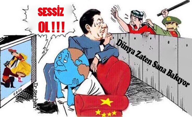 İşgalci Çin bir yandan Doğu Türkistanda Soykırım politikasını şiddetle devam ederken Türk İslam Dünyasının dikkatını dağıtmak, cinayetini gizlemek, uygurların özgür ve mutlu yaşadığı algısını oluşturmak için sinsice başlattığı sözde sanat etkinliği hamlesini başlattı.
Bu kültür