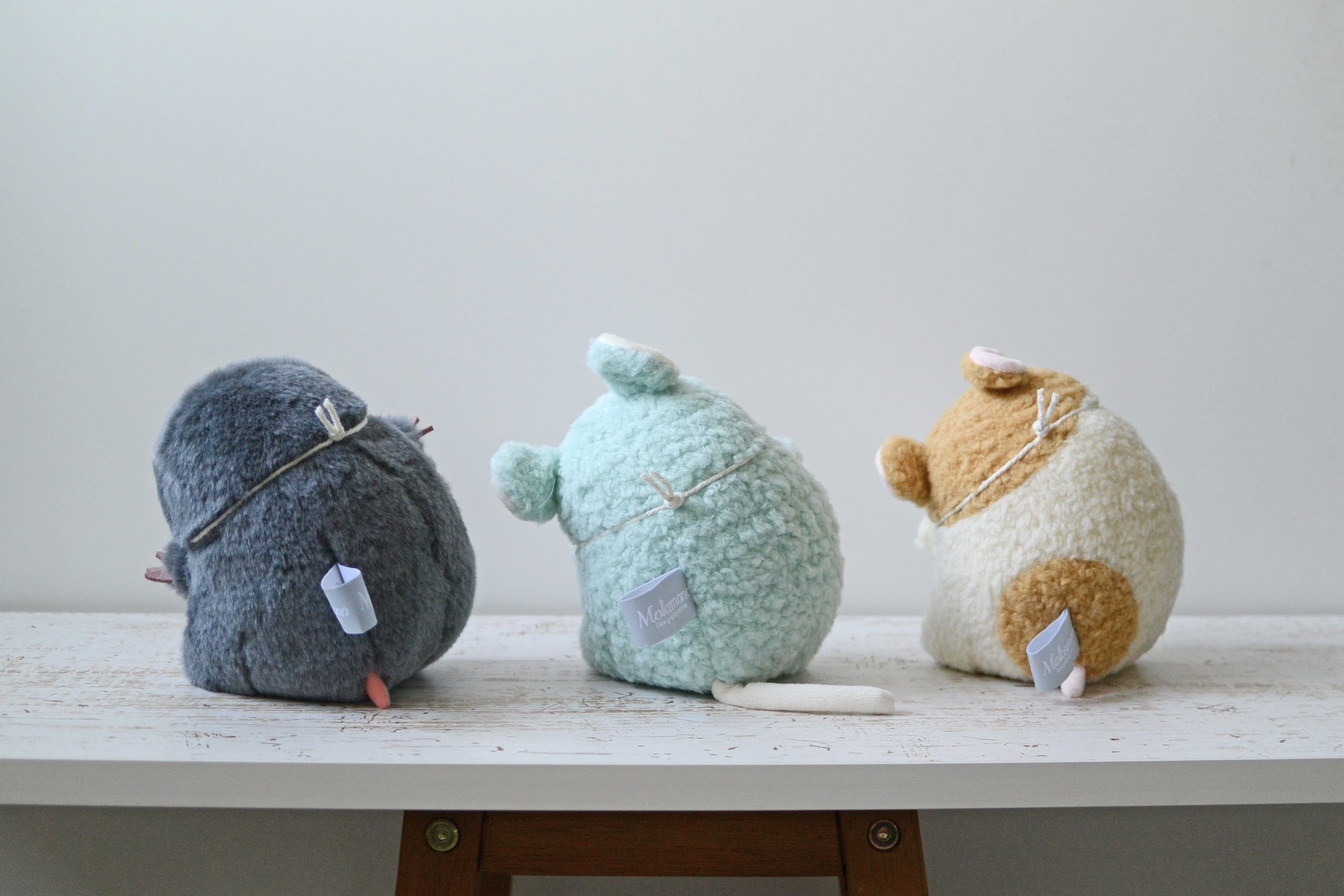 せこなお ちらりズ ぬいぐるみ　はむち 6.15 - 6.16 mokemono展「ちらり」