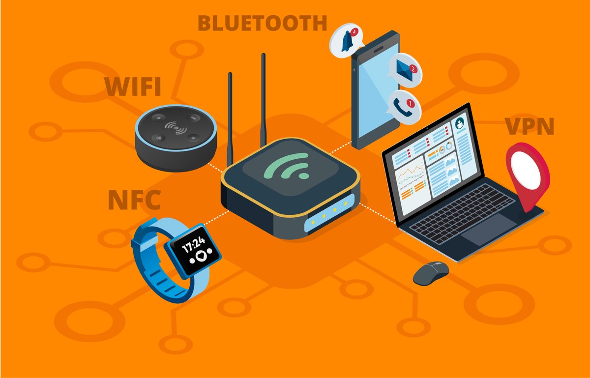 Wi-Fi, Bluetooth, VPN, NFC... ¿Sabes cómo configurarlas de forma segura 🛡️? Con la ayuda de este post podrás descubrir cómo protegerte de los #ciberdelincuentes en #Internet 🌐. incibe.es/ciudadania/blo… #ConexiónSegura