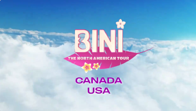 News5PH's tweet photo. BINI GOES INTERNATIONAL! 🌸  

Ready na ang Nation’s Girl Group na #BINI para sa kanilang international tour sa North America. #News5   

📸: Star Music PH (X) https://t.co/yTBsmElQML