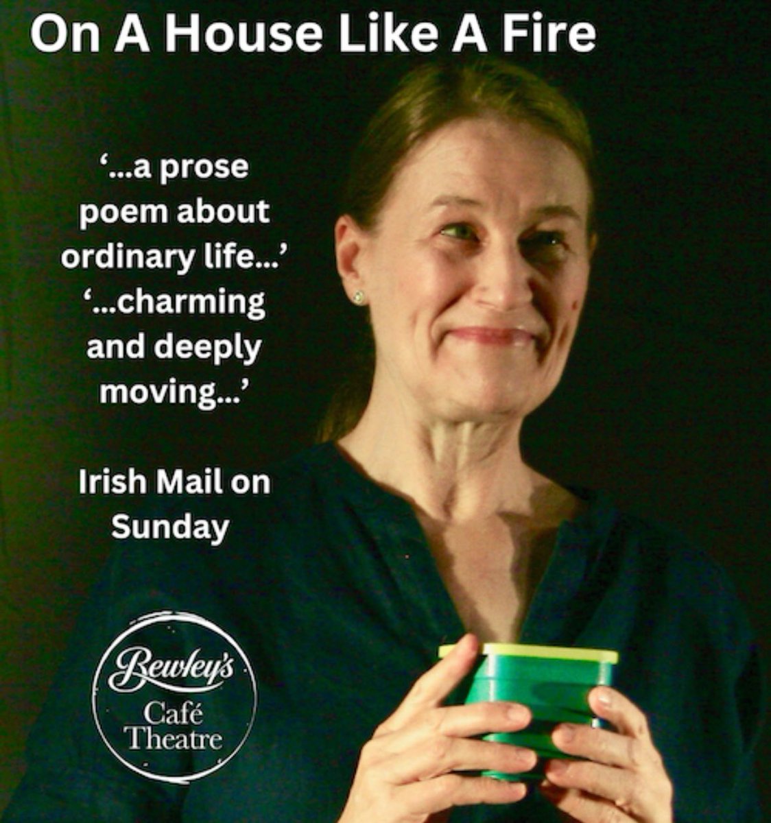 On A House Like A Fire @BewleysCTheatre is written and performed by our Maven mentor @MichelleHRead and runs until June 8th 🎭✨